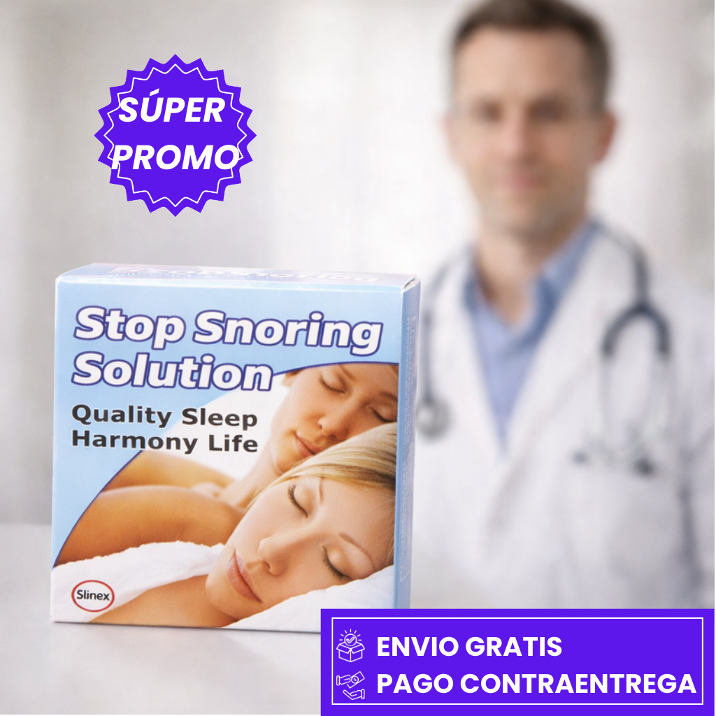 SILENCE PRO: PROTECTOR BUCAL MOLDEABLE QUE REDUCE RONQUIDOS Y MEJORA TU DESCANSO