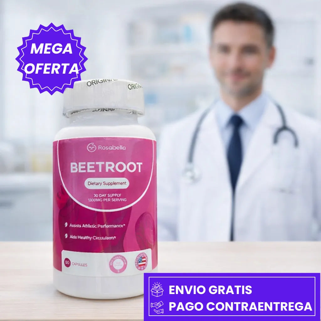 BEETROOT: Impulsa tu Resistencia y Vitalidad de Forma Natural con Remolacha Orgánica
