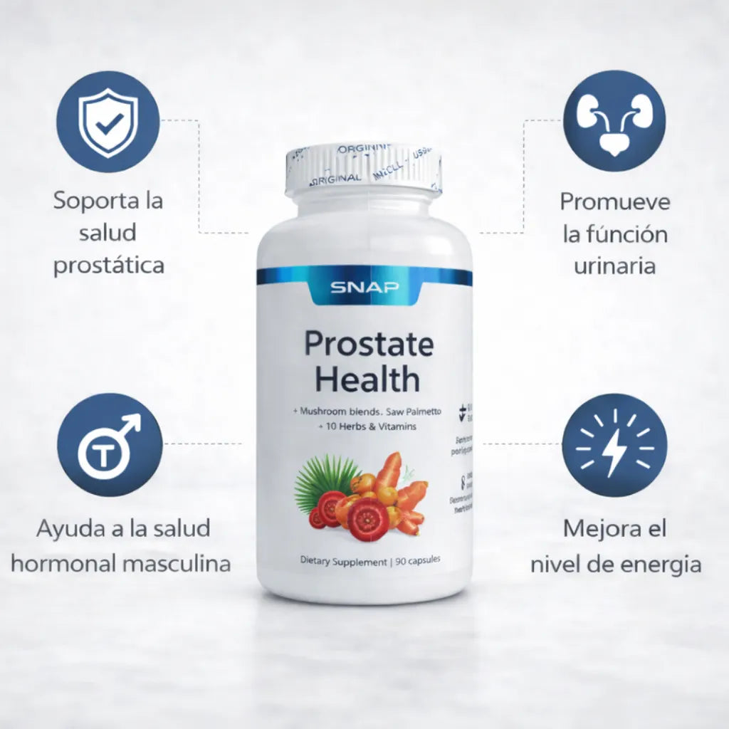 PROSTATE HEALTH: RECUPERA EL CONTROL DE TU SALUD PROSTÁTICA HOY