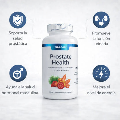 PROSTATE HEALTH: RECUPERA EL CONTROL DE TU SALUD PROSTÁTICA HOY