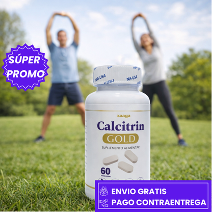 CALCITRIN GOLD: Refuerzo Óseo y Articular para Mejorar la Movilidad Diaria.
