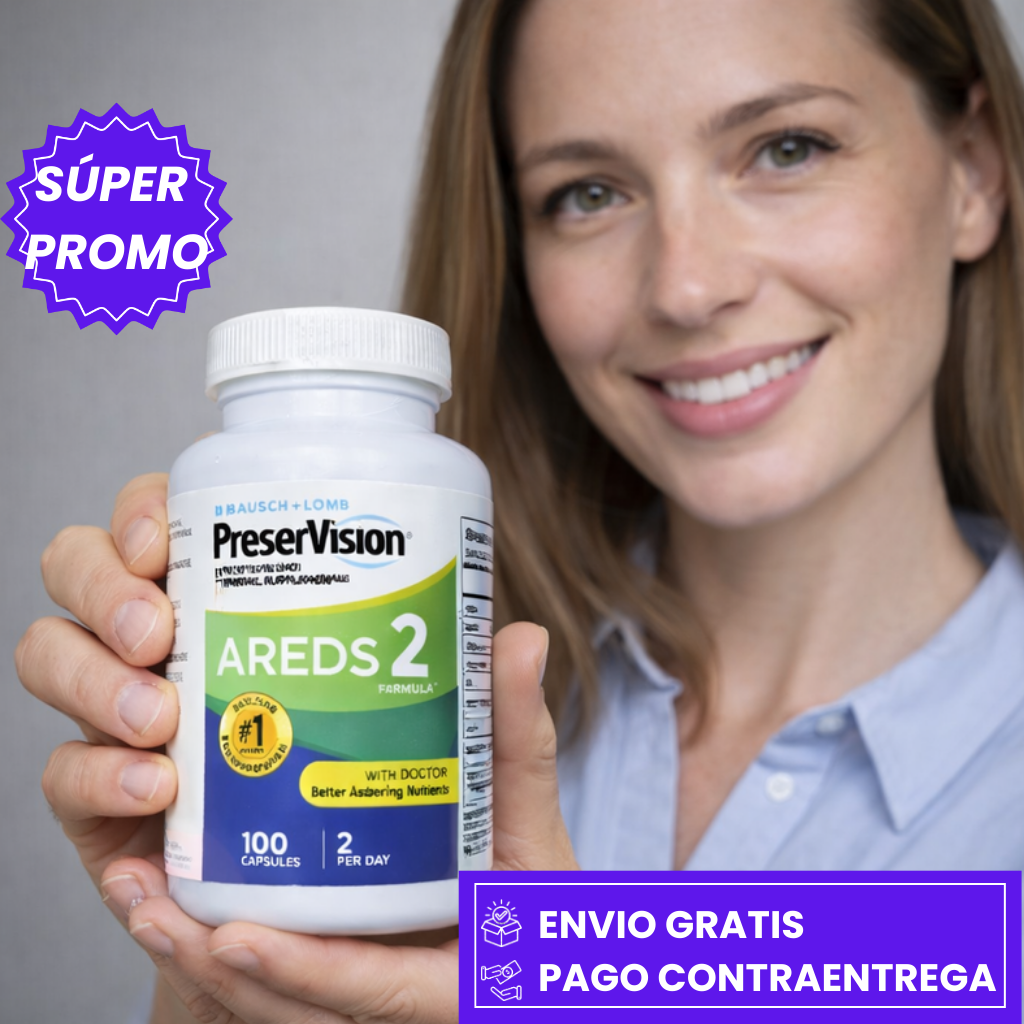 PRESERVISION: VITAMINAS OCULARES CON ANTIOXIDANTES PARA PROTECCION VISUAL