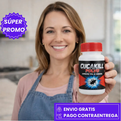 CUCAKILL® – INSECTICIDA EN POLVO EXTRA FUERTE