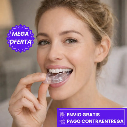 SILENCE PRO: PROTECTOR BUCAL MOLDEABLE QUE REDUCE RONQUIDOS Y MEJORA TU DESCANSO