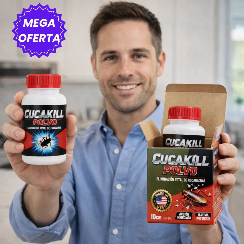CUCAKILL® – INSECTICIDA EN POLVO EXTRA FUERTE