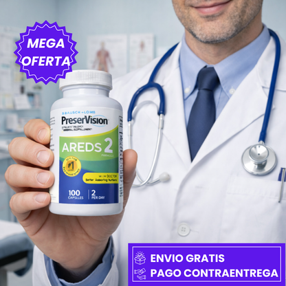 PRESERVISION: VITAMINAS OCULARES CON ANTIOXIDANTES PARA PROTECCION VISUAL