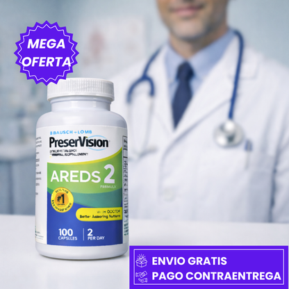 PRESERVISION: VITAMINAS OCULARES CON ANTIOXIDANTES PARA PROTECCION VISUAL