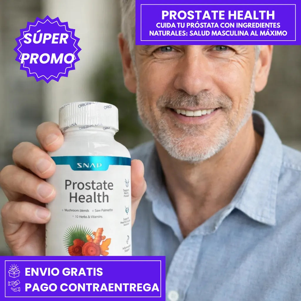 PROSTATE HEALTH: RECUPERA EL CONTROL DE TU SALUD PROSTÁTICA HOY