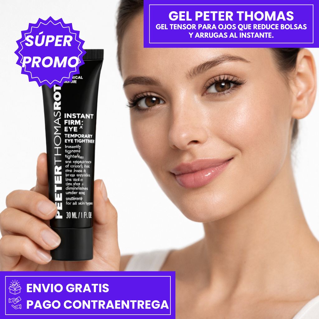 PETER THOMAS®: GEL TENSOR - REDUCTOR DE BOLSAS Y ARRUGAS