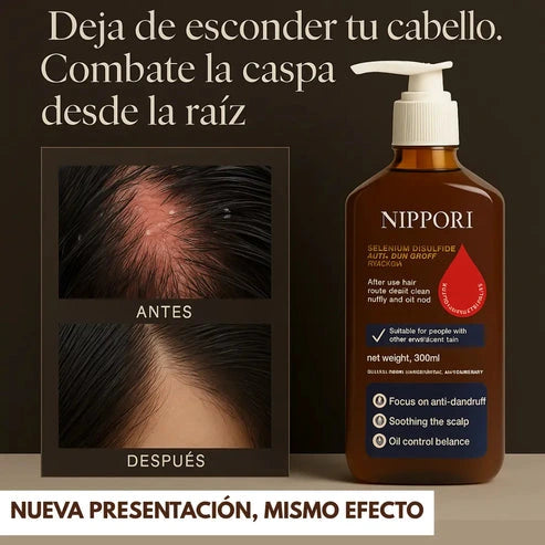 Shampoo Nippori® Caspa Zero - Nueva Presentación