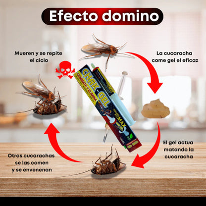 FULMITEX CHAK® EXTERMINADOR DE CUCARACHAS Y HORMIGAS🪳+ ENVÍO GRATIS