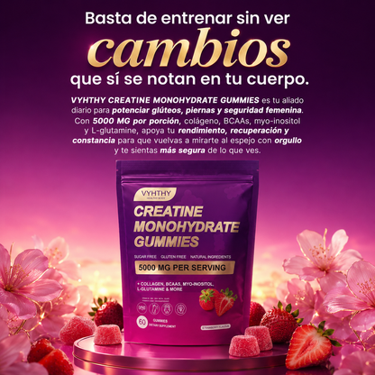 Vyhthy Creatina Gomitas - Tu Ayuda para Demostrar Que Si Puedes