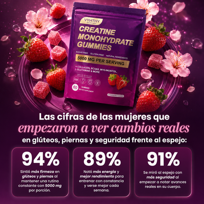 Vyhthy Creatina Gomitas - Tu Ayuda para Demostrar Que Si Puedes