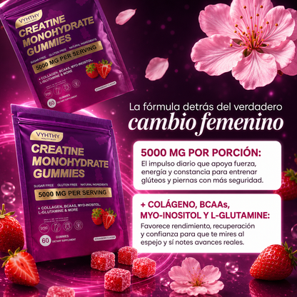 Vyhthy Creatina Gomitas - Tu Ayuda para Demostrar Que Si Puedes