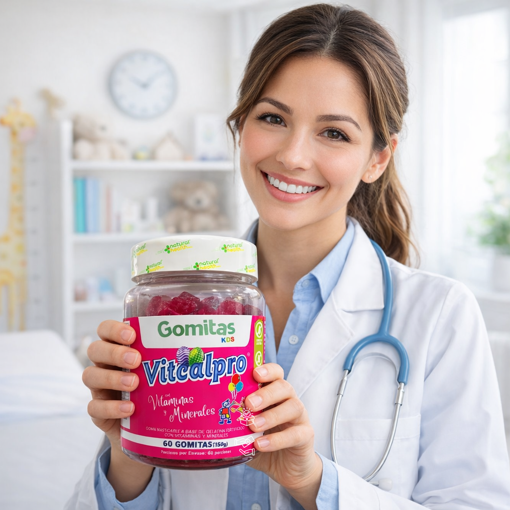 GOMITAS BIOKIDS®  VITCALPRO: APOYAN EL DESARROLLO INFANTIL Y FORTALECEN LAS DEFENSAS