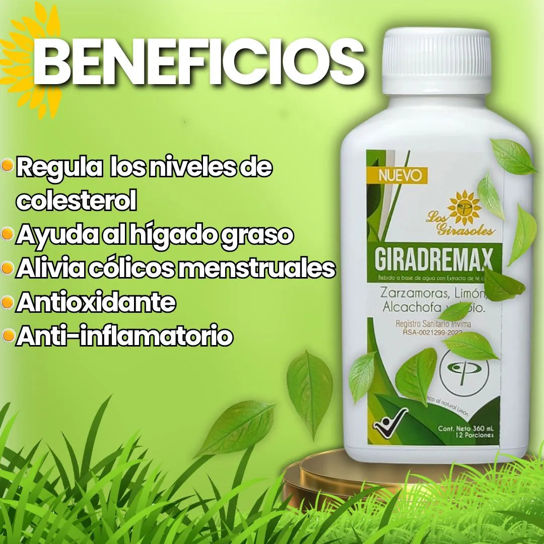 GIRADREMAX CONTROL COLESTEROL E HIGADO