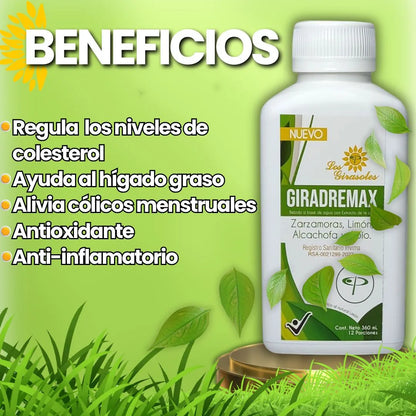 GIRADREMAX CONTROL COLESTEROL E HIGADO