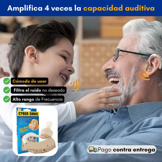 AUDIFONO AMPLIFICADOR CYBER SONIC + ENVÍO GRATIS
